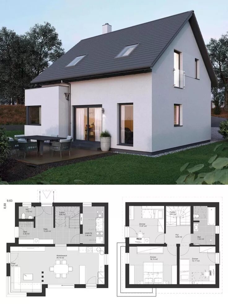 Планировка немецких домов archi-drawings Fond d'ecran pastel, Architecture, Urbanisme