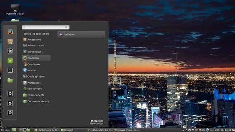 Linux меню