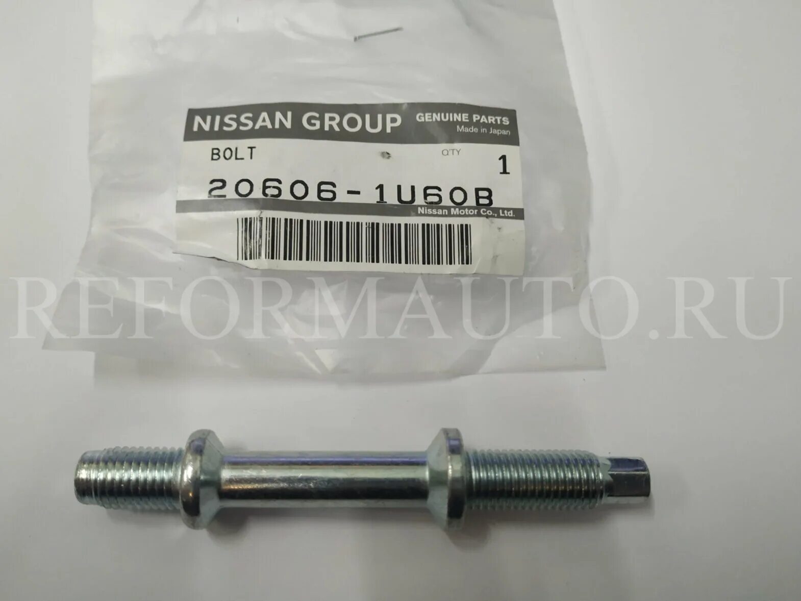 206061u60b. Болт м nissan арт. 206061u60b.