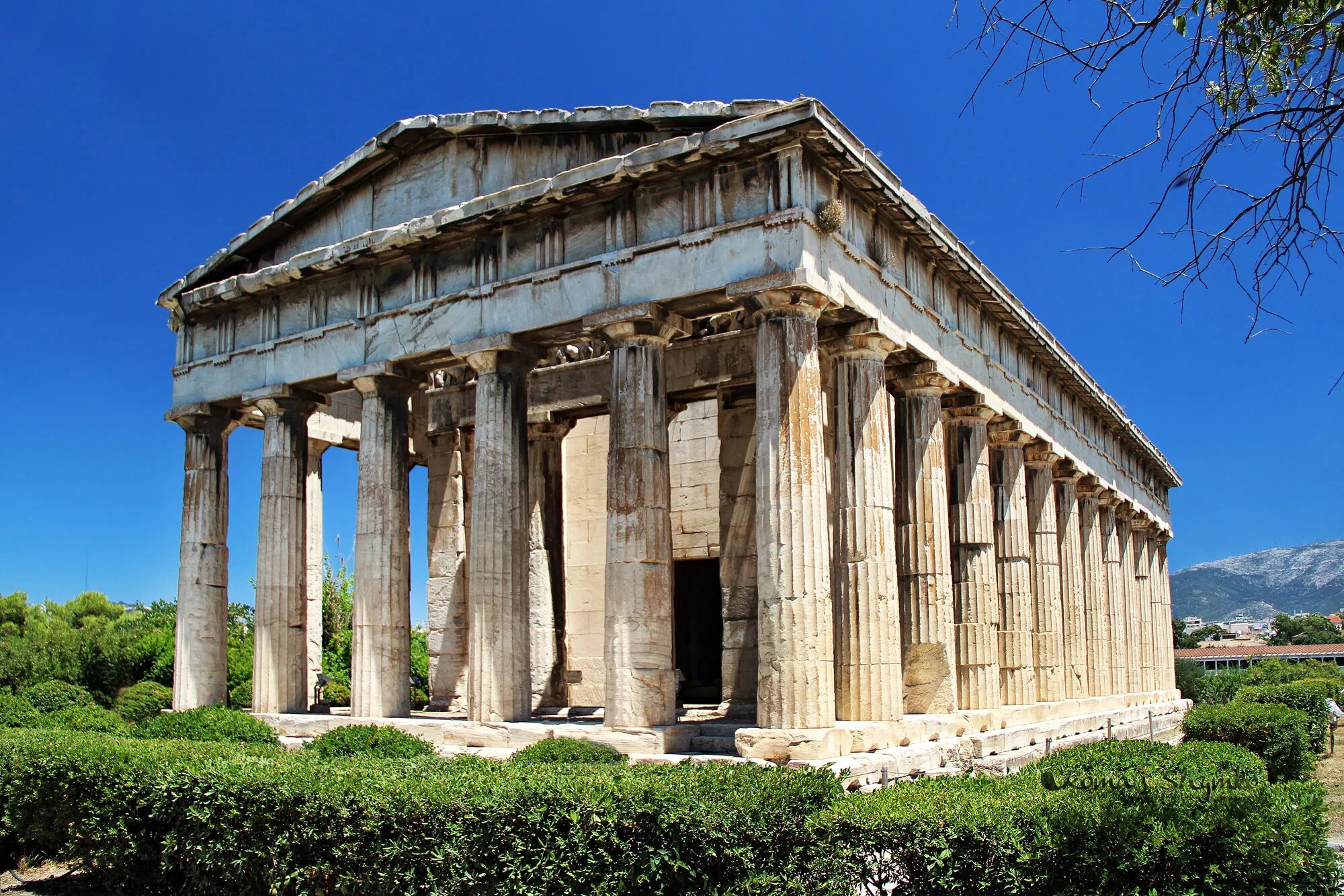 Temple of ares. Храм Гефеста в Афинах. Древние Афины храм Гефеста. Храм Гефеста в Афинах Гефестейон. Агора Афины древняя Греция храм Гефеста.