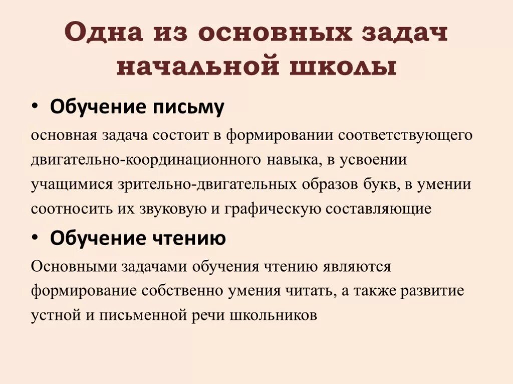 Этапы обучения письма. 1. Задачи обучения письму. Задачи обучения письму. Одна из задач обучения письму в 1 классе орфографическая. Задачарбучения письму.