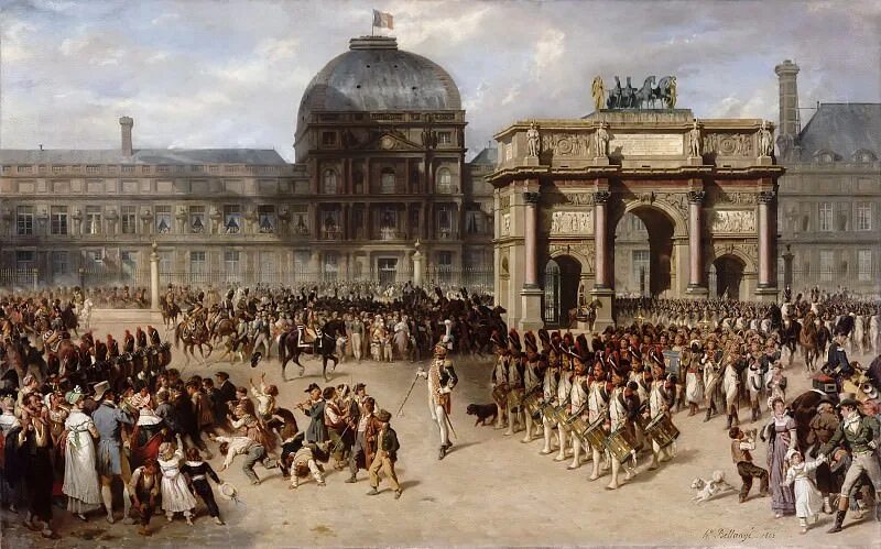 Дворец Тюильри 19 век. Дворец Тюильри в Париже. Дворец Тюильри в Париже 18 век.