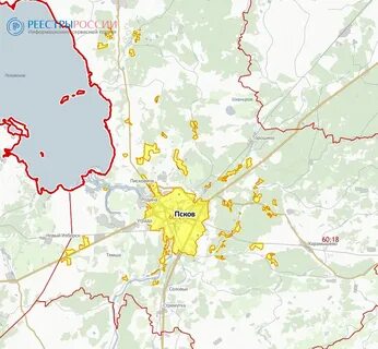 Кадастровая карта псковской