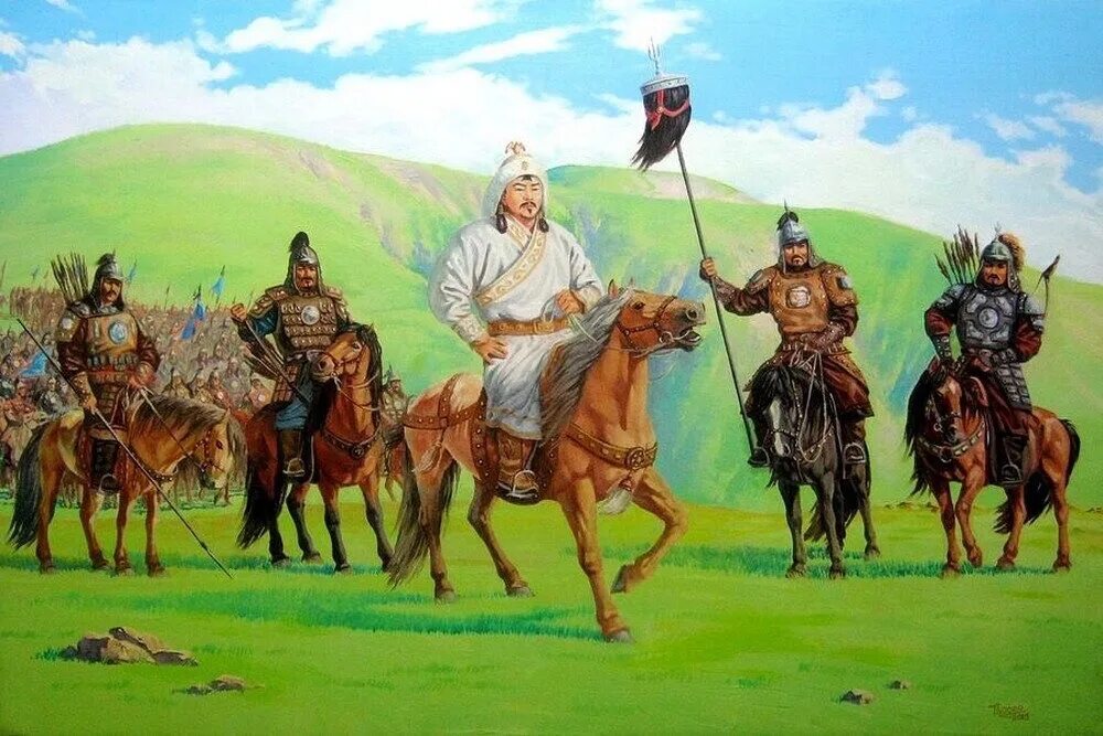 Монголия Чингис Хан. Ойраты джунгары. Чингис Хан Золотая Орда.