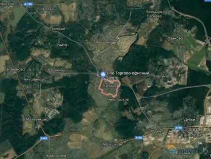Лапино на карте