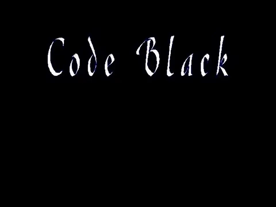 Black codes are. Black codes are
