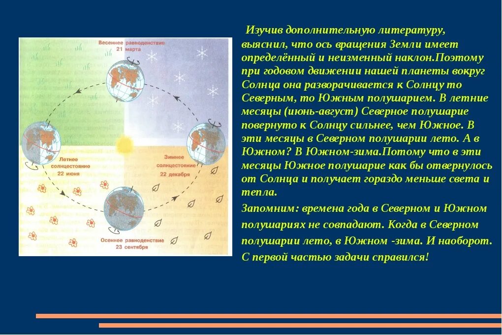 Летом северное полушарие получает больше тепла. Смена времен года схема. Почему на земле существуют времена года. Объясните смену времен года. Движение солнца зимой и летом.