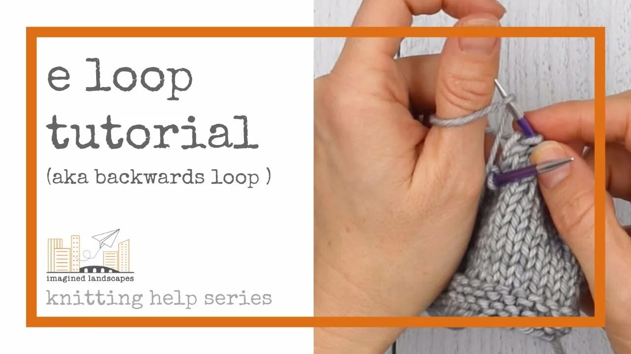 E loop. Набор петель backwards loop cast on. backward loop метод набора петель. набор петельным способом (backwards loop cast on. backward loop method.