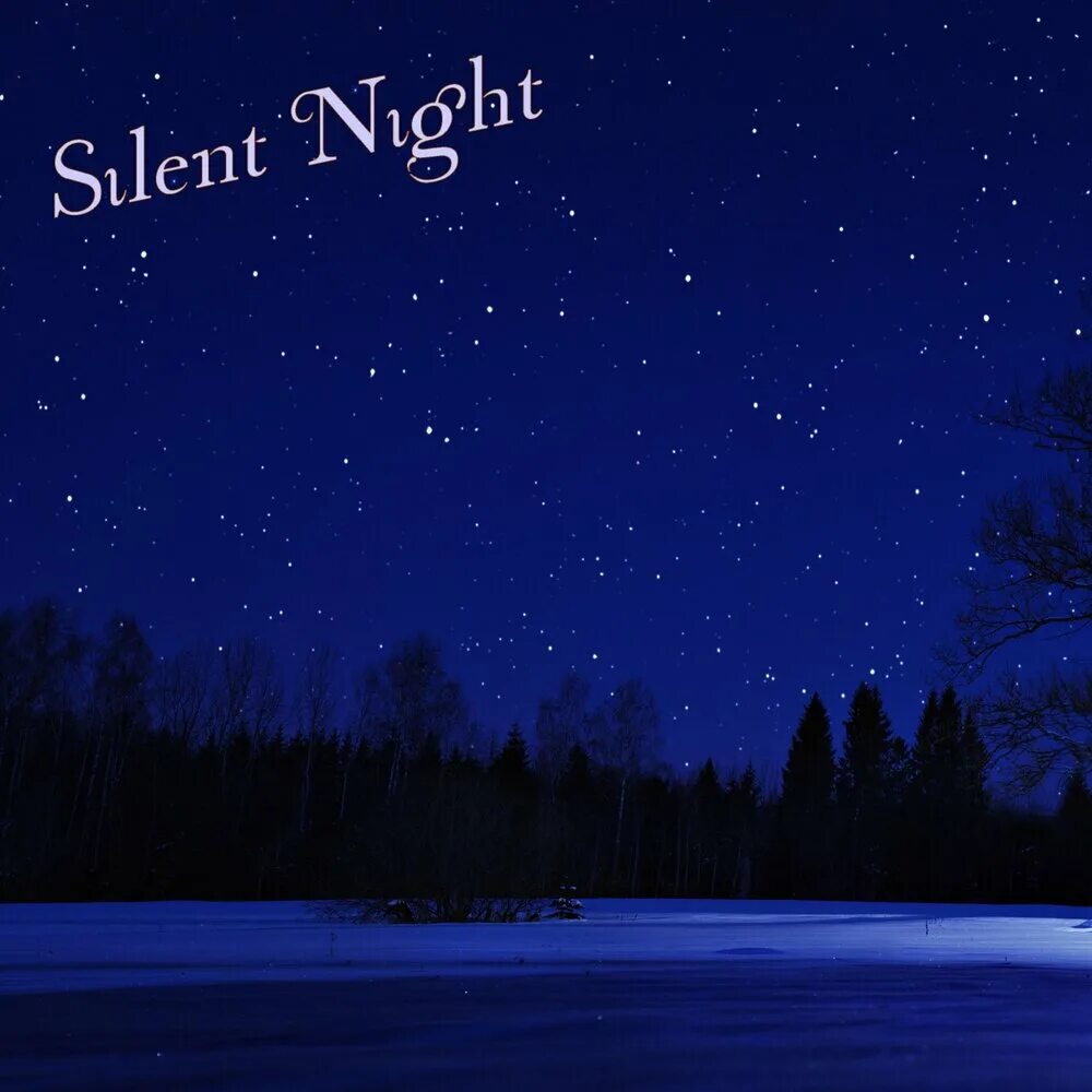 Тихая ночь. Silent Night. Silent Night (Тихая ночь). Тихая ночь фон. Песня дивная ночь