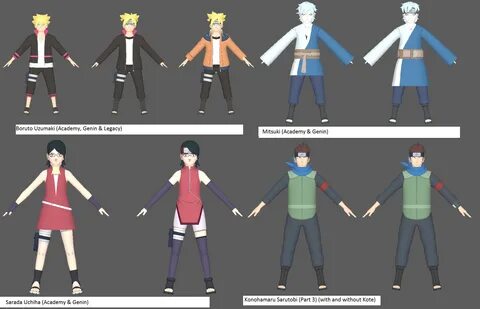 Скин Боруто. 