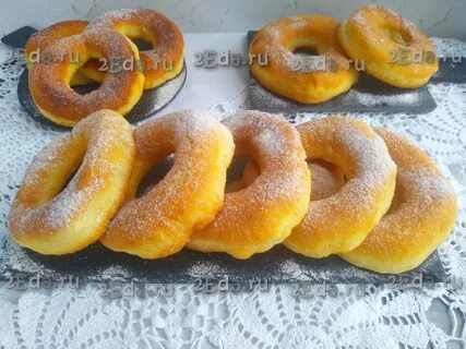 Тесто на кефире для пончиков на сковороде