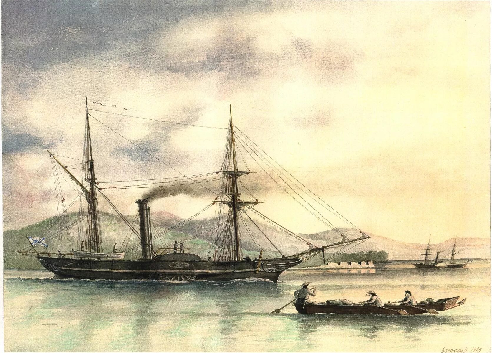 Пароходы на амуре. Пароход ропит юнона. Первый колесный пароход елизавета. Теплоход варягин. Как назывался первый пароход прошедший по амуру.