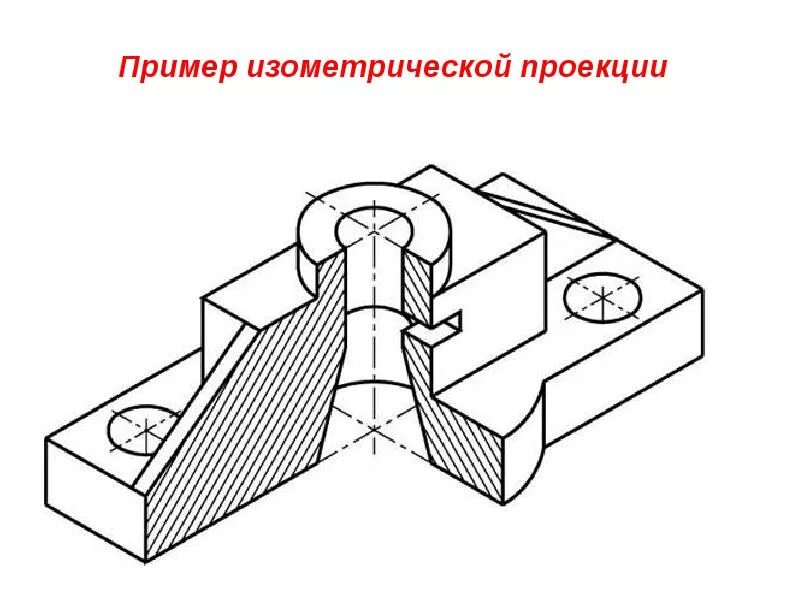 Вырез 1 4 части. Аксонометрическая проекция с вырезом 1/4 части. Аксонометрическая проекция детали с вырезом 1/4. Прямоугольная изометрическая проекция с вырезом 1/4. Аксонометрическая проекция с вырезом четверти.