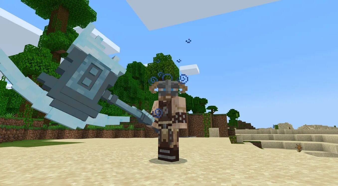 2. 7. Мод молот тора майнкрафт 1. Мод в майнкрафте на молот. Майнкрафт пе мод молоты.