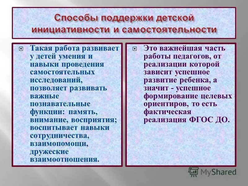 Условия развития самостоятельности. Поддержка детской инициативы и самостоятельности в ДОУ. Методы для формирование инициативности это. Условия для самостоятельности дошкольников. Инициатива и самостоятельность.