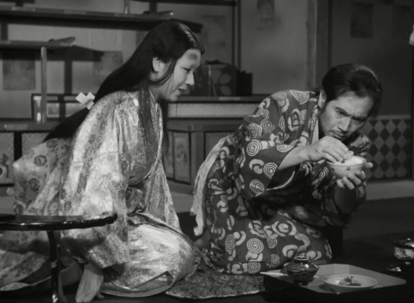 Сказки 1953. Ugetsu Monogatari 1953. Угэцу моногатари 1953. Мидзогути сказки туманной Луны после дождя.