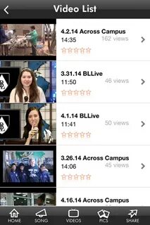 Video list