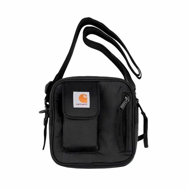 Сумка Carhartt Essentials Bag Black. Carhartt WIP сумка. Сумка Carhartt WIP Essentials. Сумка Carhartt WIP 'Essentials Bag' Black. Сумка плечо черный мужская