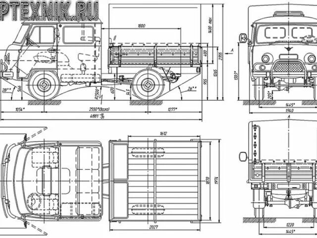 Габариты кузова уаз фермер 390945. Ширина кузова уаз 3303 бортовой. Колесная база уаз 452. Уаз-23632 uaz pickup габариты. Ширина кузова уаз патриот пикап.