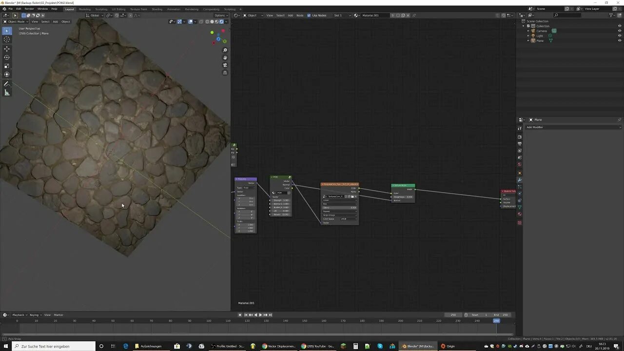 Parallax occlusion mapping. Mapping в блендере. occlusion в блендере. blender game engine. occlusion map blender.