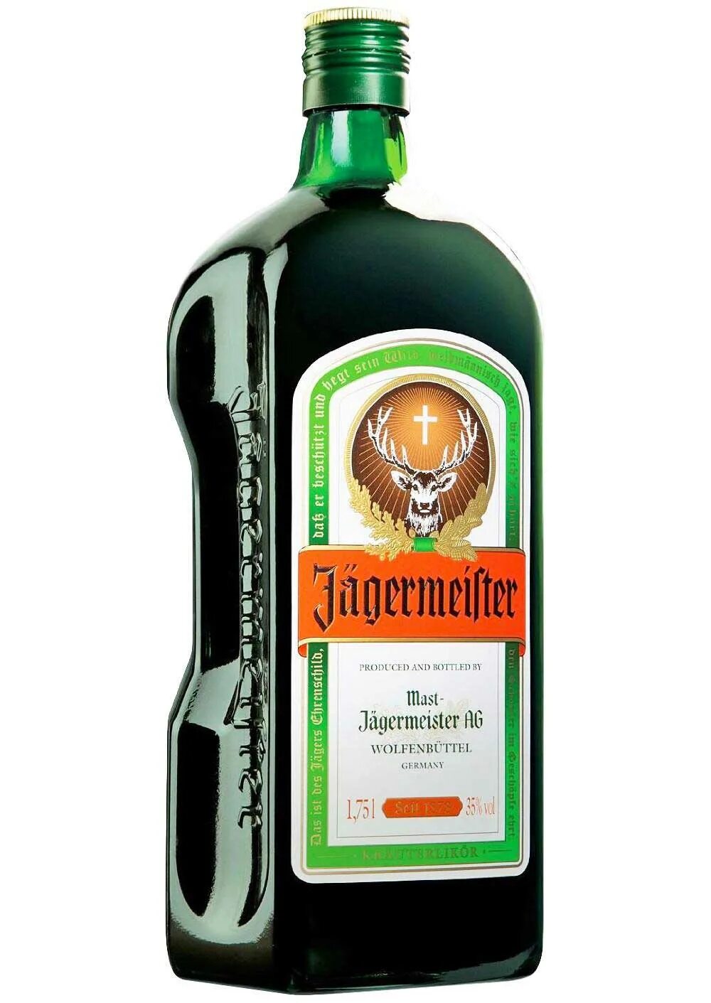 Цена ягермастера 0.7. Ликер "Jagermeister", 1.75 л. Jagermeister 1.75. Егермейстер ликер 1 л. Ягермайстер ликер десертный 35%.