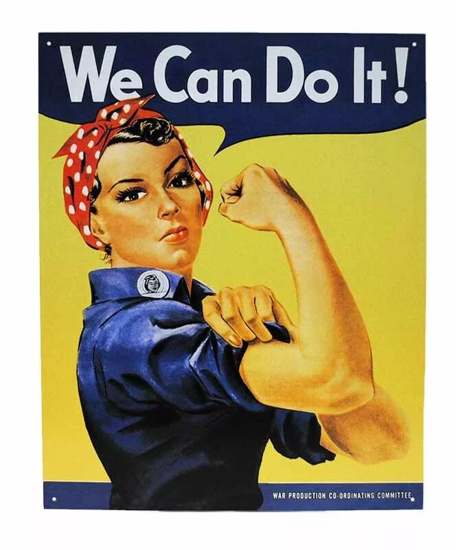 Клепальщица Рози. Плакат «we can do it! ». Американский Постер с женщиной. Американские плакаты с женщинами.