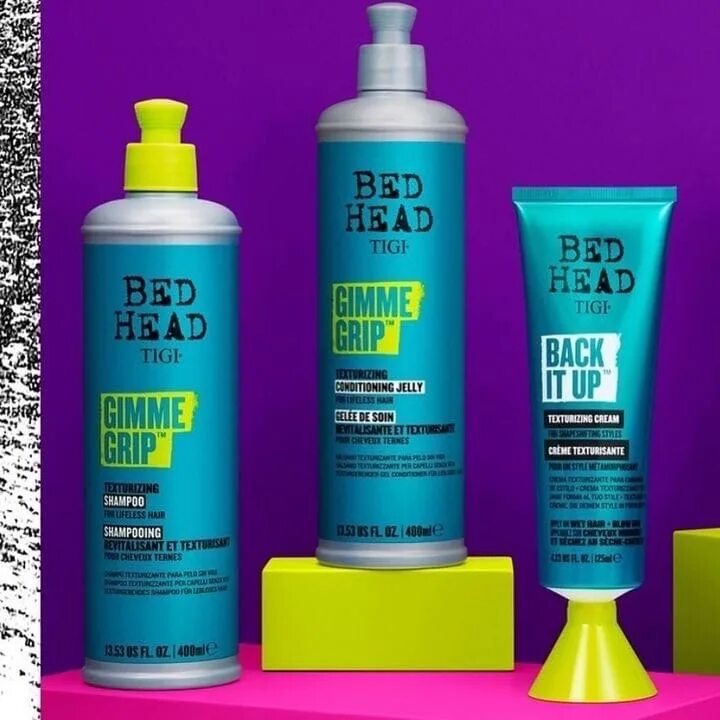 Tigi bed head крем. Текстурирующий крем для волос Tigi Bed head back it up. Текстурирующий шампунь Tigi Bed head Gimme Grip. Текстурирующий кондиционер Tigi Bed head Gimme Grip 400 мл. Tigi Bed head back it up - текстурирующий крем для волос 125 мл.