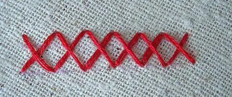 Қыздарға арналған крест тігістерінің үлгілері