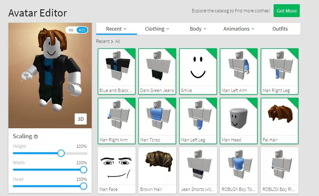 Roblox через сайт