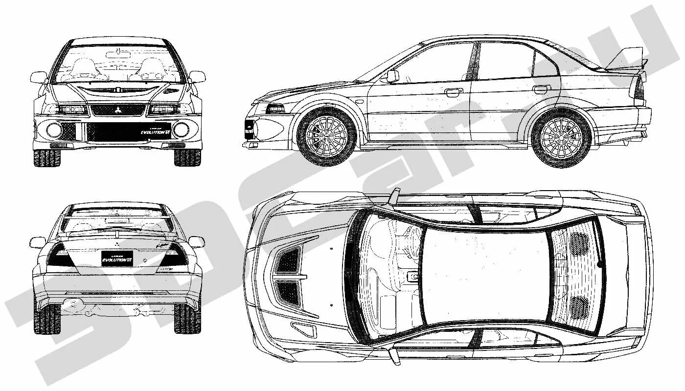 Mitsubishi lancer 9 размеры. Mitsubishi Lancer Evolution 6 чертеж. Mitsubishi Lancer Evolution чертеж. Чертеж Mitsubishi Evolution 10. Mitsubishi Lancer Evolution 10 чертеж.