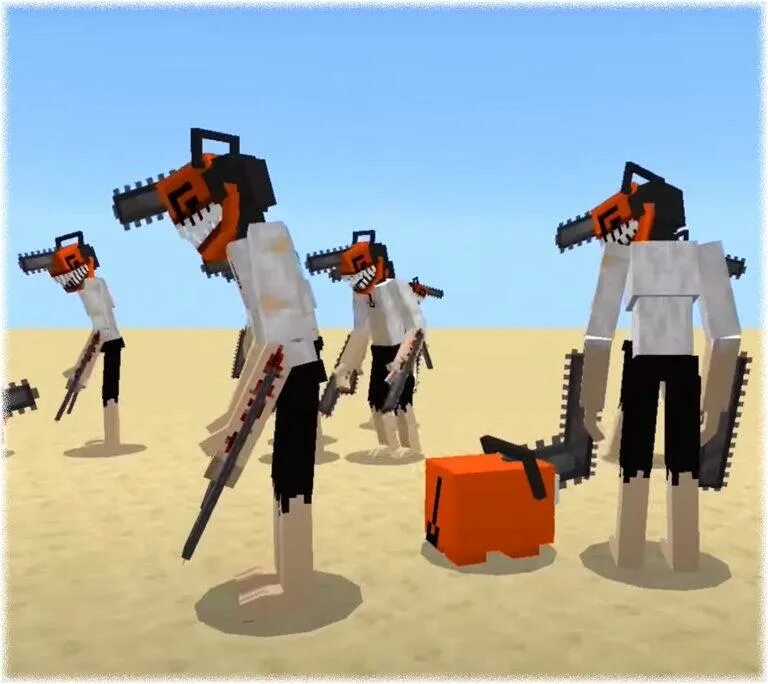 Мод на chainsaw man. Мод на chainsaw man