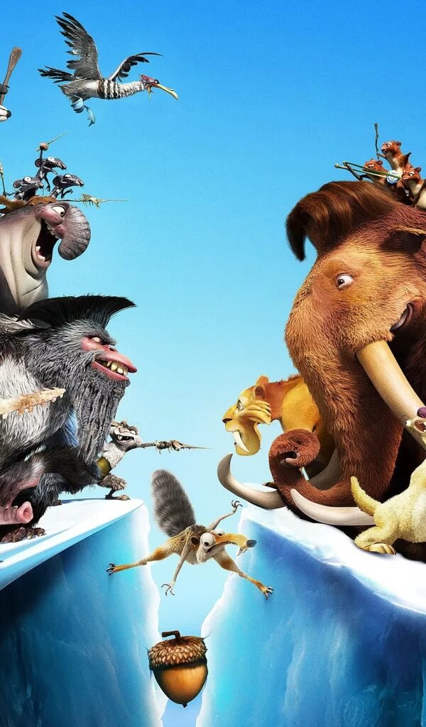 Периода часть 4. Ice age 4: Continental Drift. Флинн Ледниковый период.