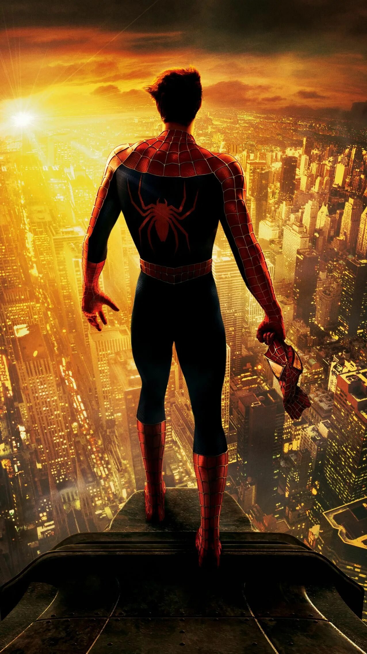 Poster man. Тоби Магуайр человек паук 2. Spider man 2 Sam Raimi.