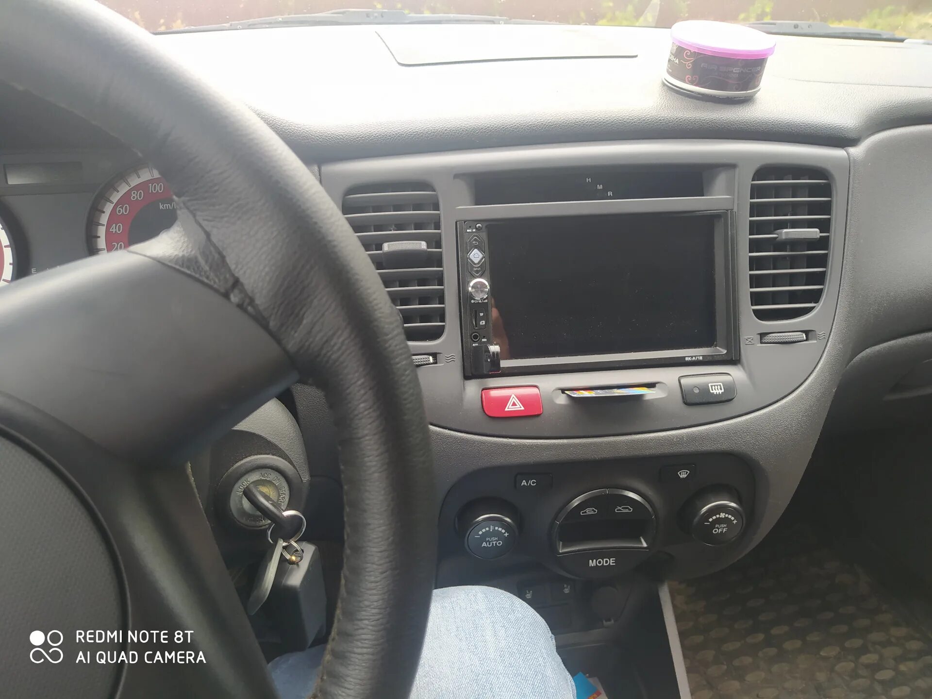 Замена штатной магнитолы Киа Рио 3 - KIA Rio (3G), 1,6 л, 2013 года автозвук DRI