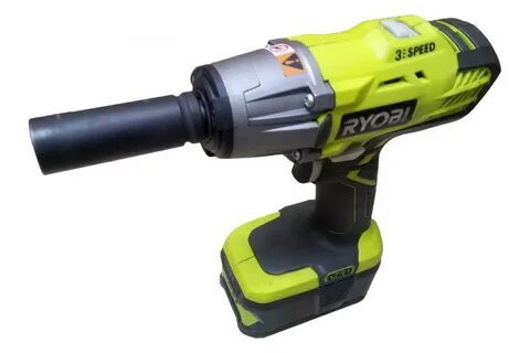 Бесщеточный аккумуляторный ударный гайковерт ryobi