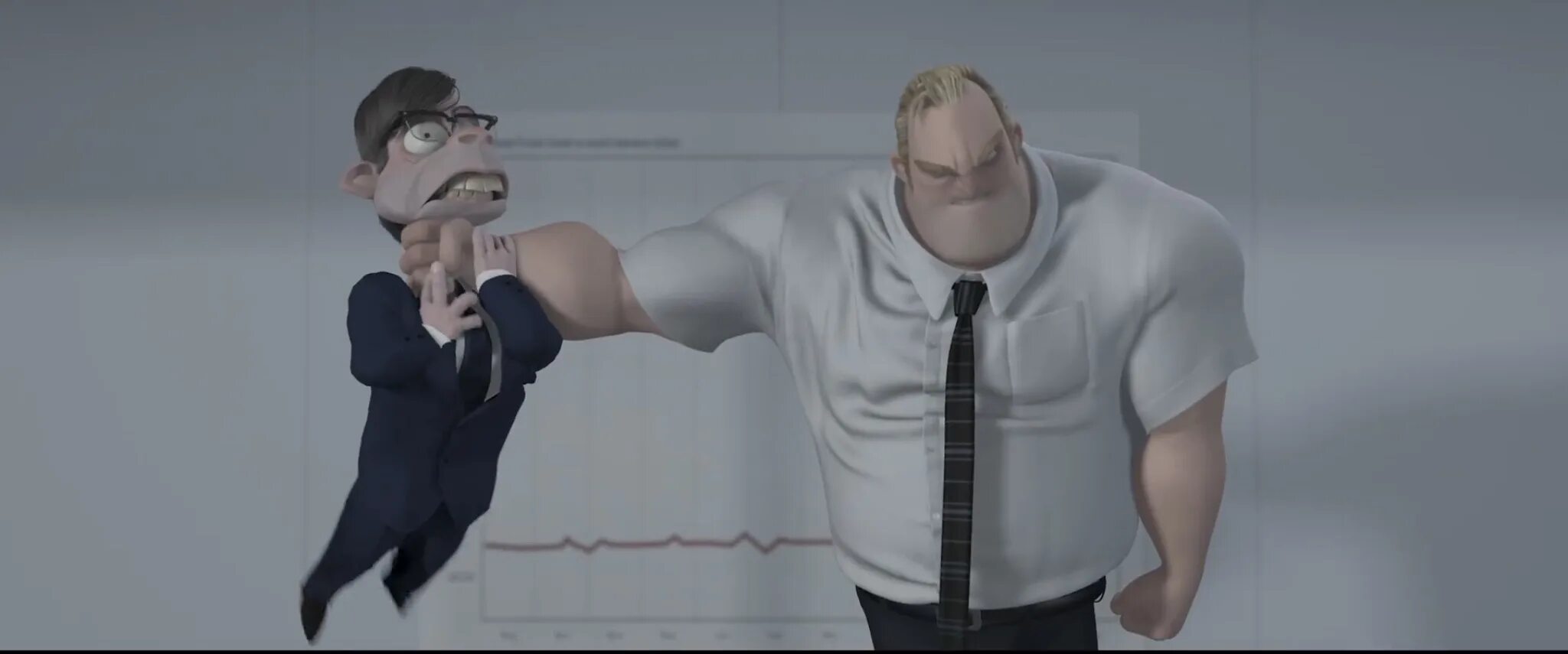Суперсемейка мем с отцом черно белый Mr. Incredibles of the Incredibles coloring page