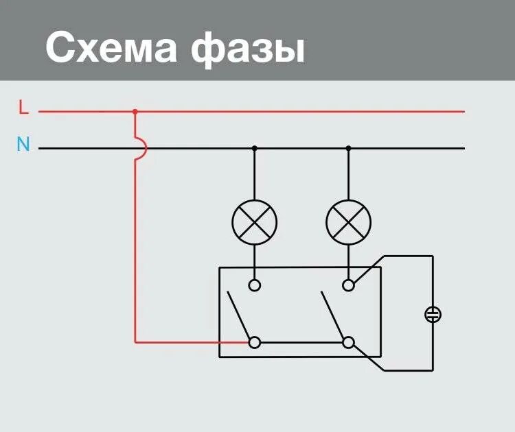 Соединение двух выключателей. Схема подключения двухклавишного выключателя на 2 лампочки. Схема подключения 2 ламп с двухклавишным выключателем. Схема подключения выключателя к лампочке 2 клавиши. Схема подключения двухклавишных выключателей на 2 лампочки.