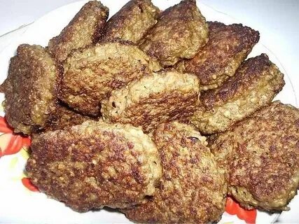 Котлеты из печени с рисом