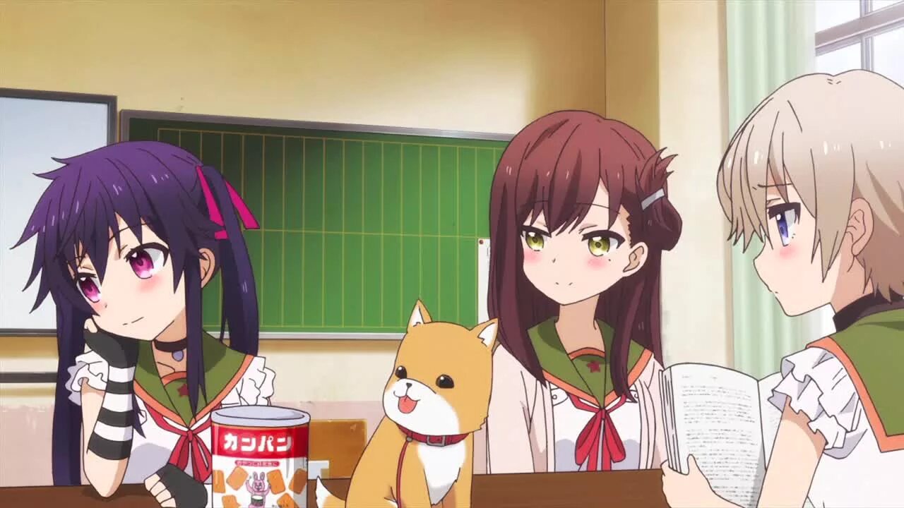 6 school life. Gakkou Gurashi.