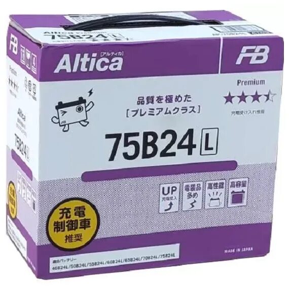 Premium 75b24l Furukawa. Fb Altica Premium 75b24r. Fb Altica Premium 75b24l 60а/ч 570a. Аккумулятор fb 75b24l Altica.