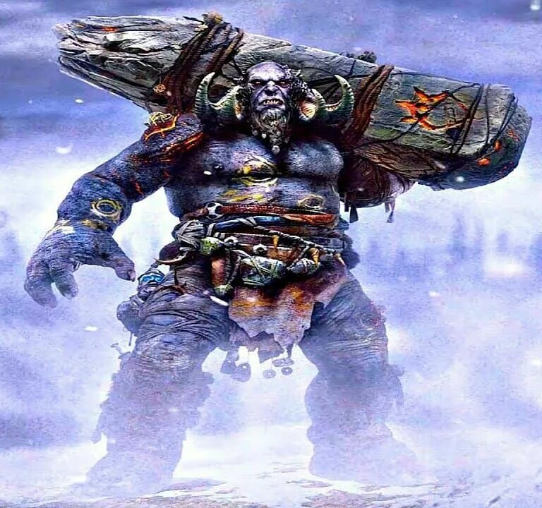 Тролли год оф вар 4. Тролль из игры. Тролль из год оф вар. Бог тролль. Бог тролль.