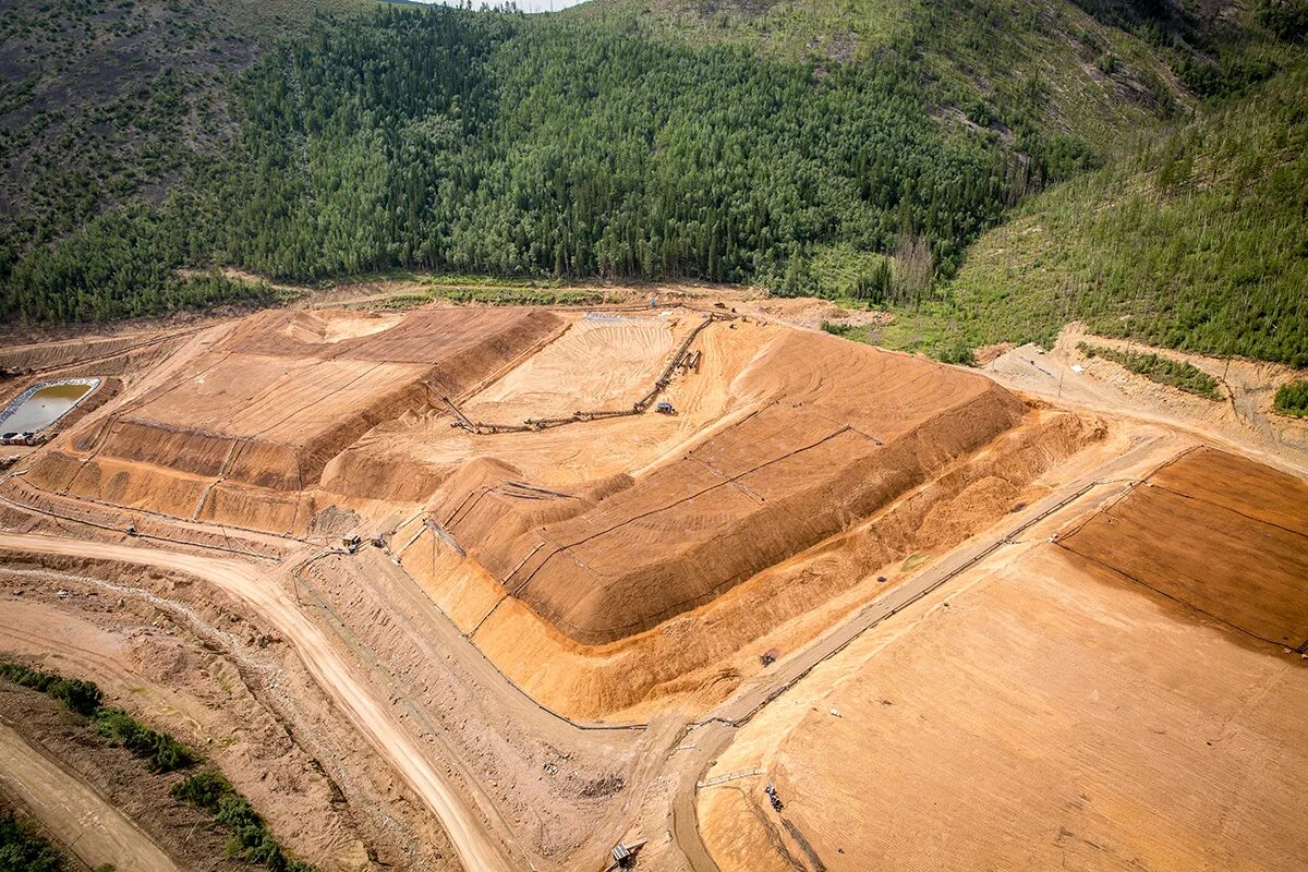 система орошения кучного выщелачивания. комплексные месторождения. дожимная насосная станция нгду нижнесортымскнефть.