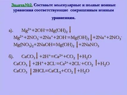 Записать уравнение реакции соответствующее схеме