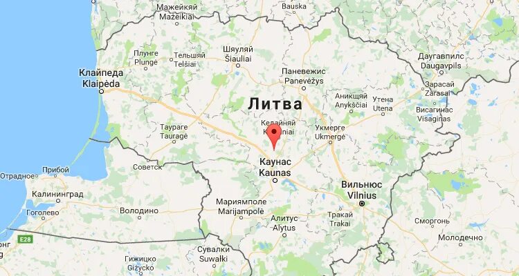 С какими странами граничит литва