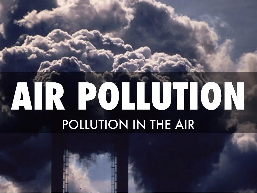 Pollution картинка с надписью. Загрязнение атмосферы красивыми буквами.