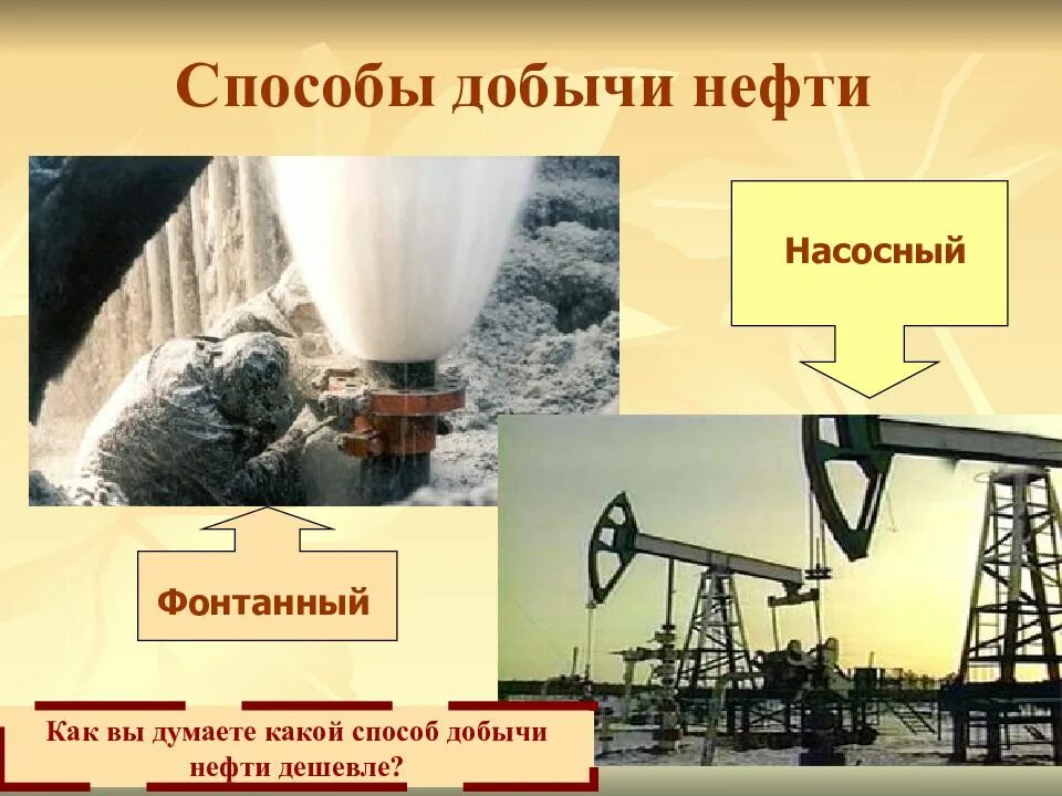 Добыча нефти презентация. Фонтанный и насосный способ добычи нефти. Способы добычи нефти в России. Методы добычи нефти в России. Способы добычи нефтяной отрасли.