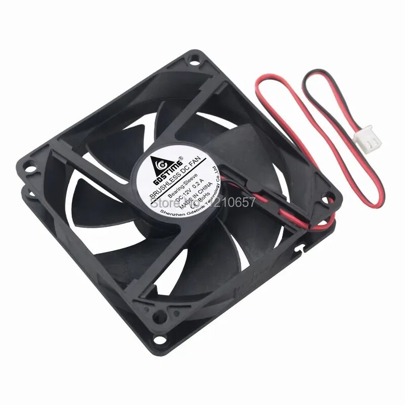 Вентилятор 2 pin купить. Кулер 80х80 2 Pin 12v 0.57а. Brushless Fan DC 12 Red. Вентилятор охлаждения 80х80х25 mm 12 вольт. Вентилятор охлаждения ПК 80мм.