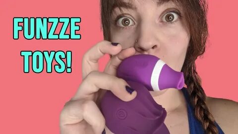 Toy Review - Funzze Sucking and Licking Vibrator and Tongue Vibrator! 