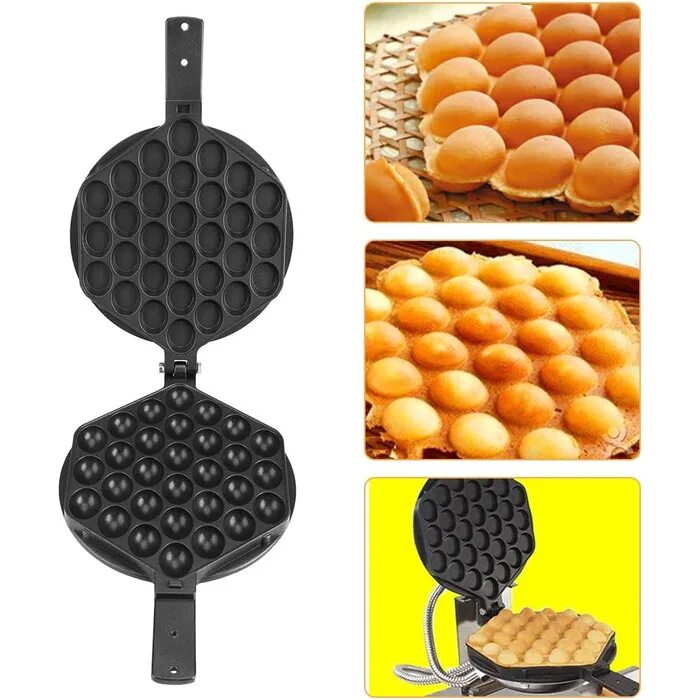 Вафельница Bubble Waffle maker. Панели для вафельницы для гонконгских вафель EHV-01. Вафельница для вафель с шариками. Сковорода для гонконгских вафель. Гонконгская вафельница купить