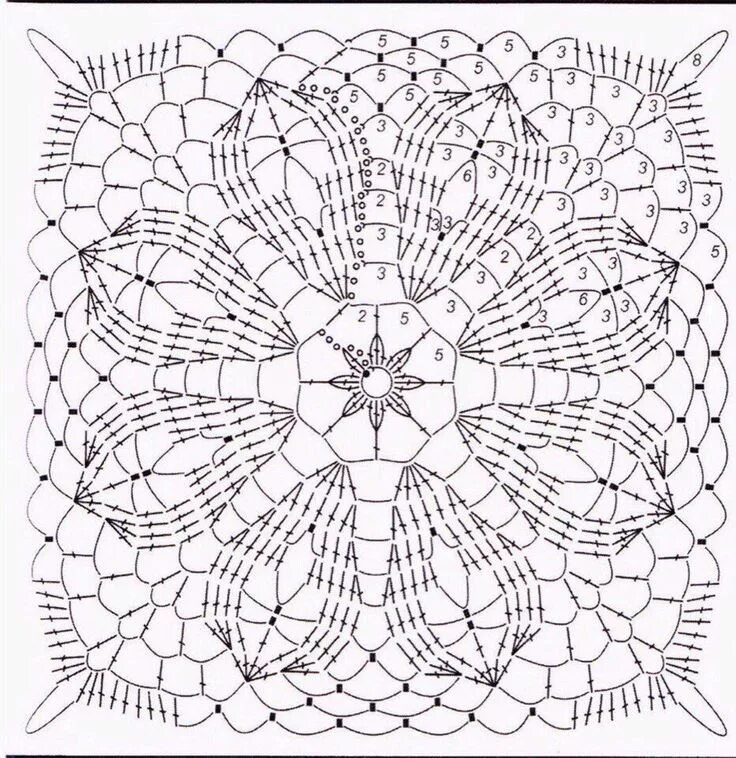 Ажурные мотивы. Ажурный квадратный мотив. Крупные мотивы. Крупные мотивы. Крупные мотивы.